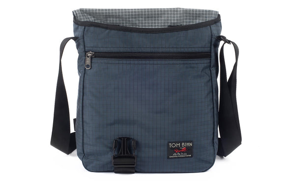 A Medium Cafe Bag in Night Walk (blue-grey with grey grid) 400 Halcyon with Northwest Sky (light grey with white grid) 200 Halcyon interior